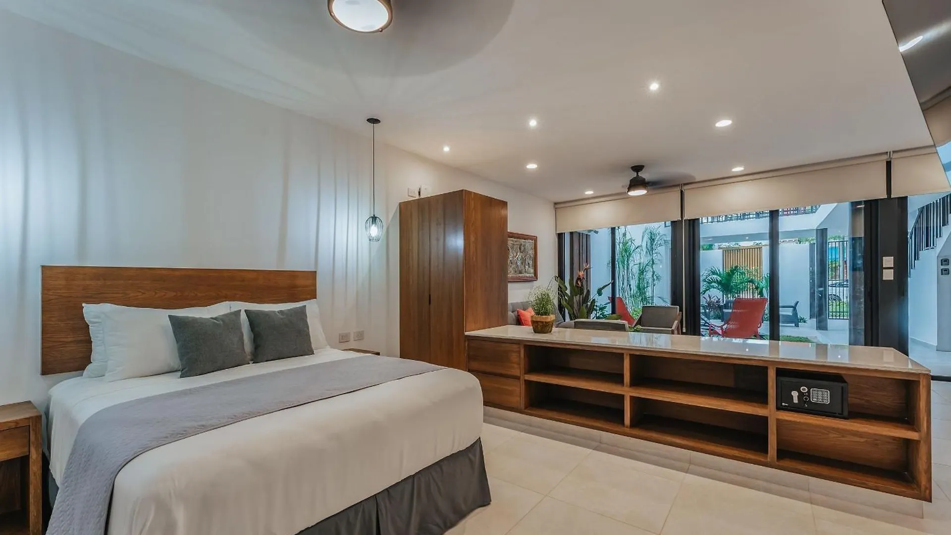 메리다 Casa Regina Loft Paseo De Montejo Pb 아파트 멕시코