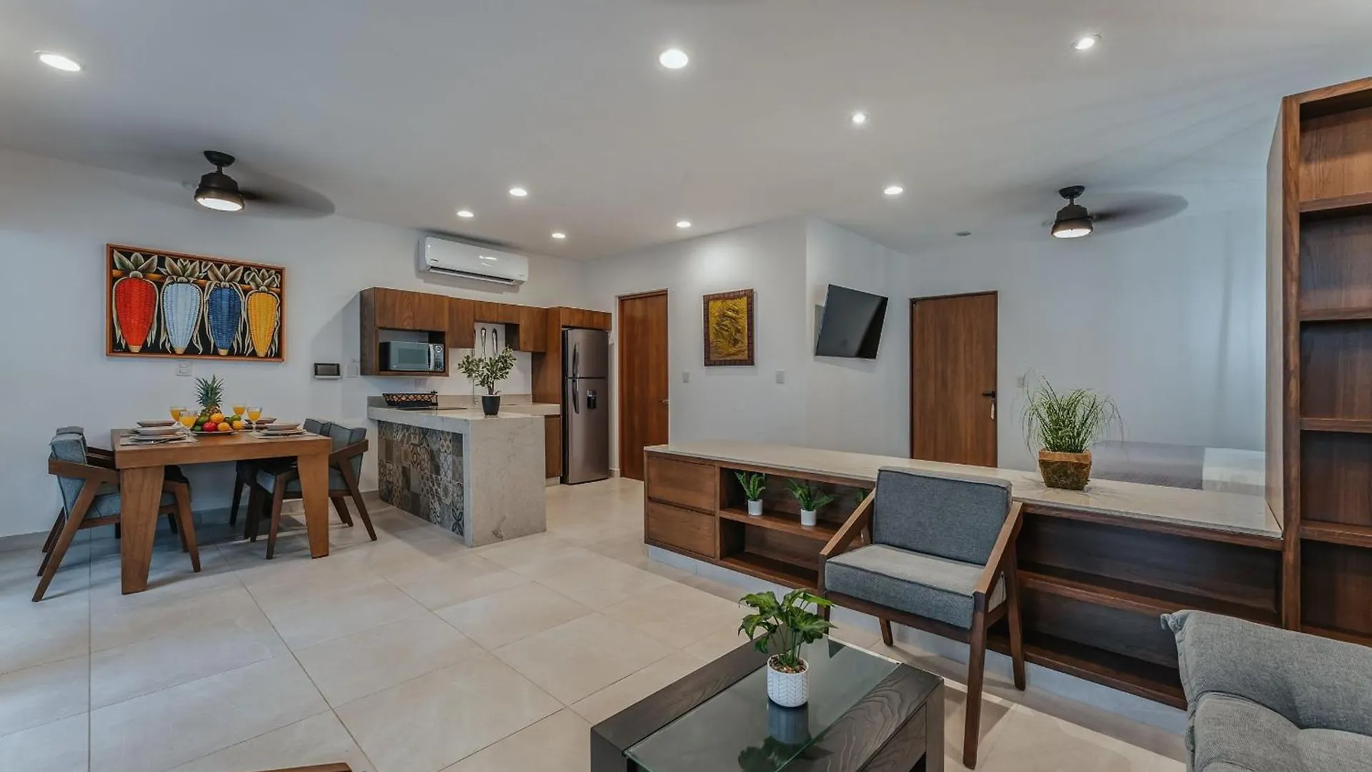 메리다 Casa Regina Loft Paseo De Montejo Pb 아파트 멕시코