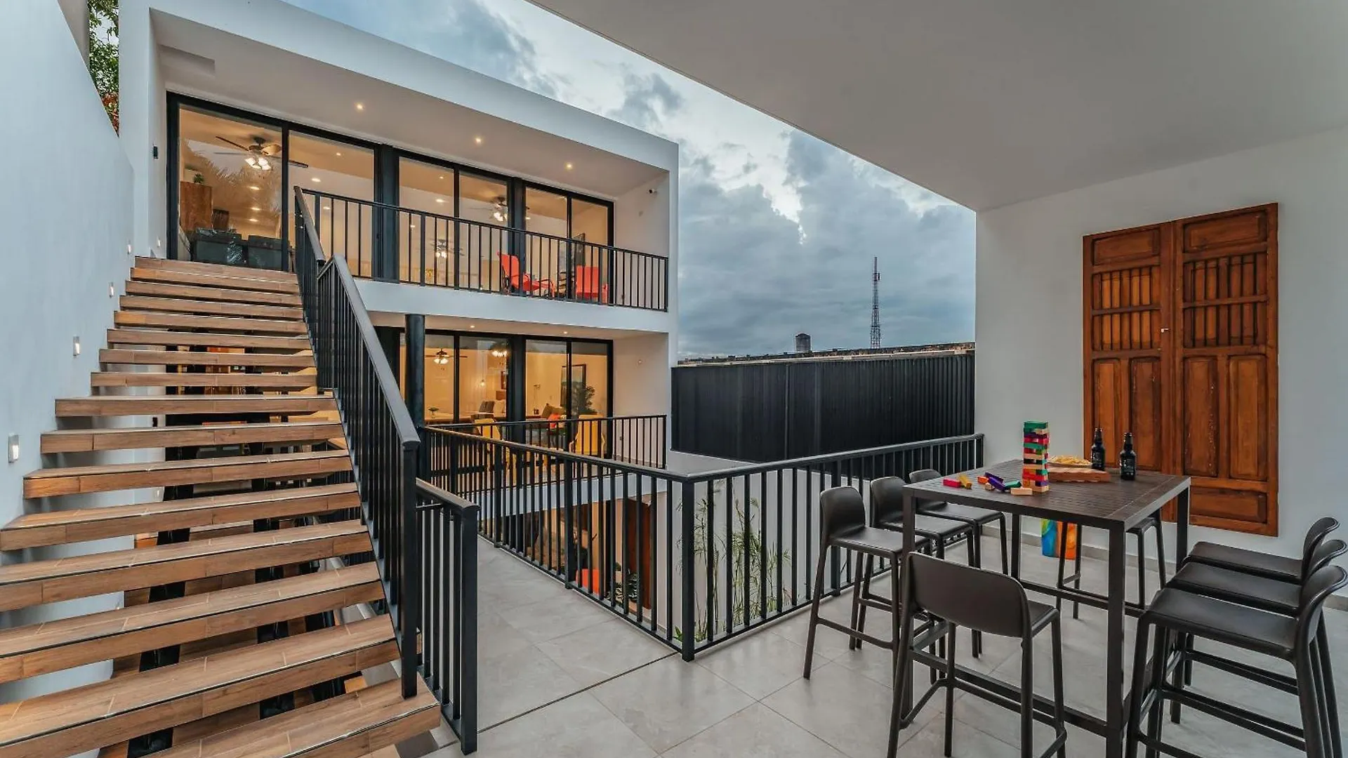 메리다 Casa Regina Loft Paseo De Montejo Pb 아파트 0*,